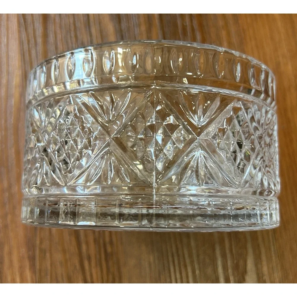 Shannon Crystal Dublin Cut Crystal Bowl Hand Crafted Ireland